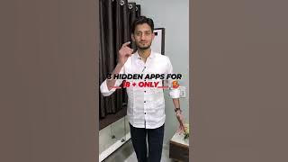 3 HIDDEN APPS FOR 18  ONLY 🥵🔥🥹 #shorts #apps #download #viral #india #technology #helpfull #shorts