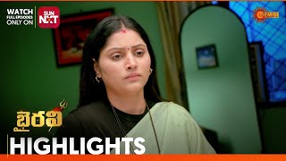 Bhairavi - Highlights of the day | Watch full EP Sun NXT | 10 May 2024 | Gemini TV