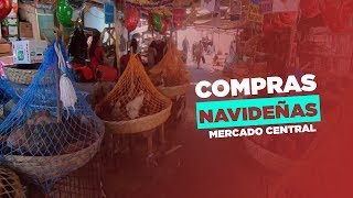 Compras Navideñas 2019 - Mercado Central - Preparar cena Navideña - El Salvador