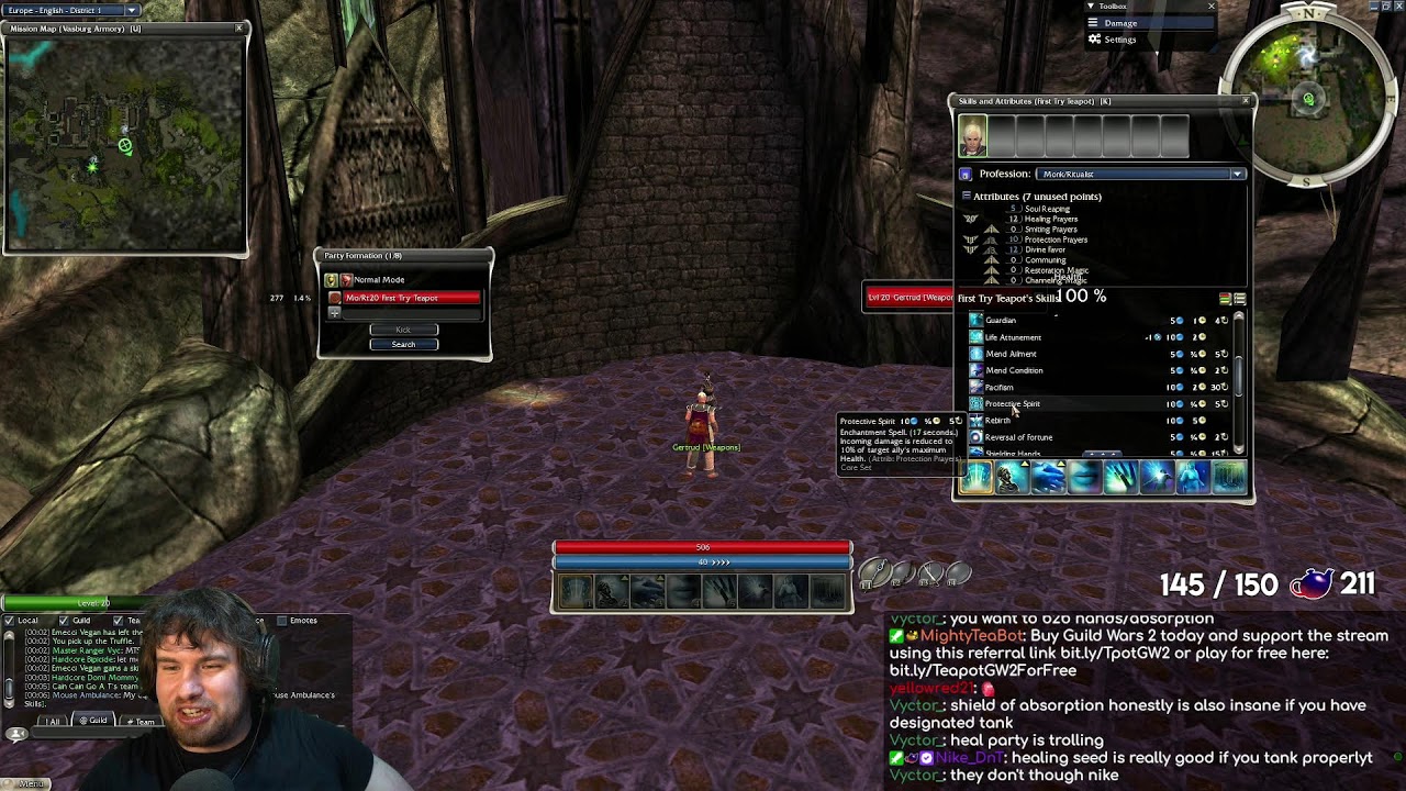 FACTIONS HARDCORE, HEALING BURST ENJOYER !hc !mota !gw2