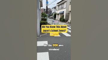 Did You Know This About Japan’s School Zones? 🎌👦👦 | Hidden Safety Rule | School Zone Rule