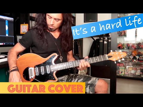 It's A Hard Life Queen Guitar Cover With Harmonies