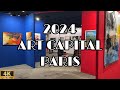 Paris art fair art fair art capital 2024 paris 4k ultra high definition 13february2024