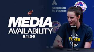 Caitlin Clark Pregame Media Availability vs. New York Liberty | August 11, 2026
