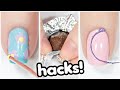 10 Fun &amp; Easy Nail Art Designs Using ONLY Household Items!