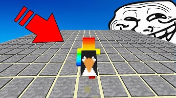 HACKER GETS FORCED TNT RUN OR PERM BAN! (Minecraft Hacker Games)