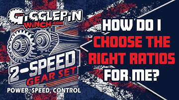 How to Choose the Right Gear Set for Your 2-SPEED Winch | Gigglepin Winches