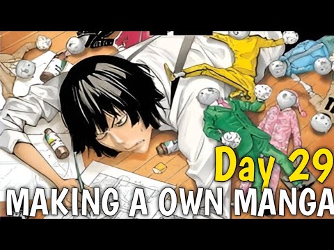 MANGA CREATION DAY #29 | Vlog | 30 Days Manga Making Challenge | ABHI ART | #mangamakingchallenge