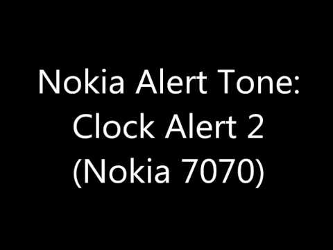 Nokia Alert Tone Clock Alert 2 Nokia 7070