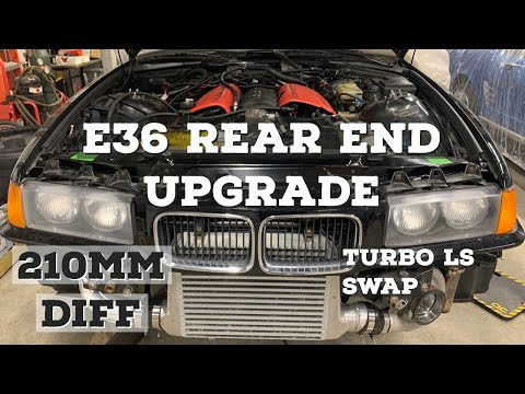 TURBO LS BMW E36 REAR END UPGRADE: 210mm differential