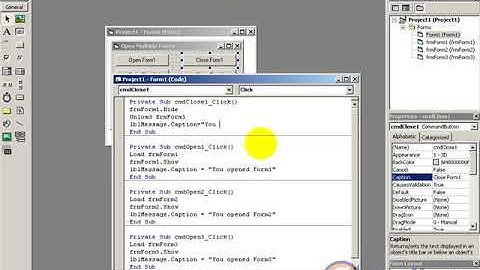 10 close and unload forms   -  Visual Basic