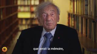 Discours d'Elie Wiesel lors de la cérémonie de remise du Prix Aurora 2016