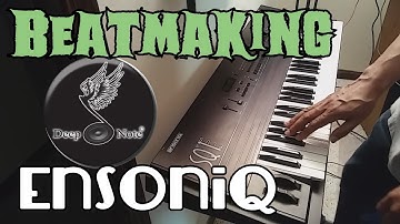 Making a Beat using ONLY the Ensoniq SQ1 Plus Keyboard Pt. 2