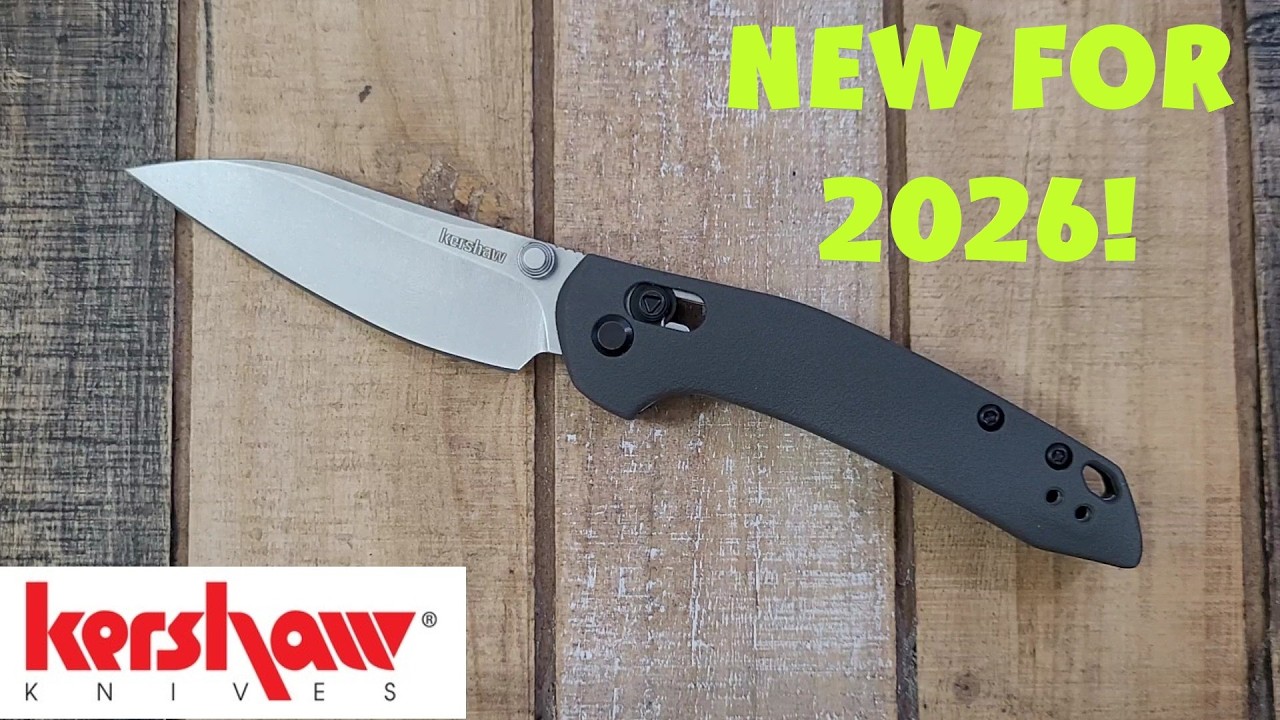 Новая модель Kershaw 2026 уже здесь – Duster, возможно, самый настоящий нож Kershaw за всю историю.