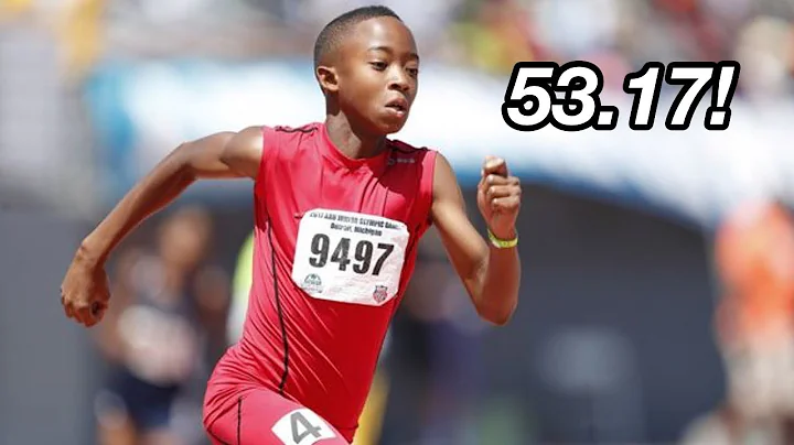 12-Year-Old Solos Wild 400m!