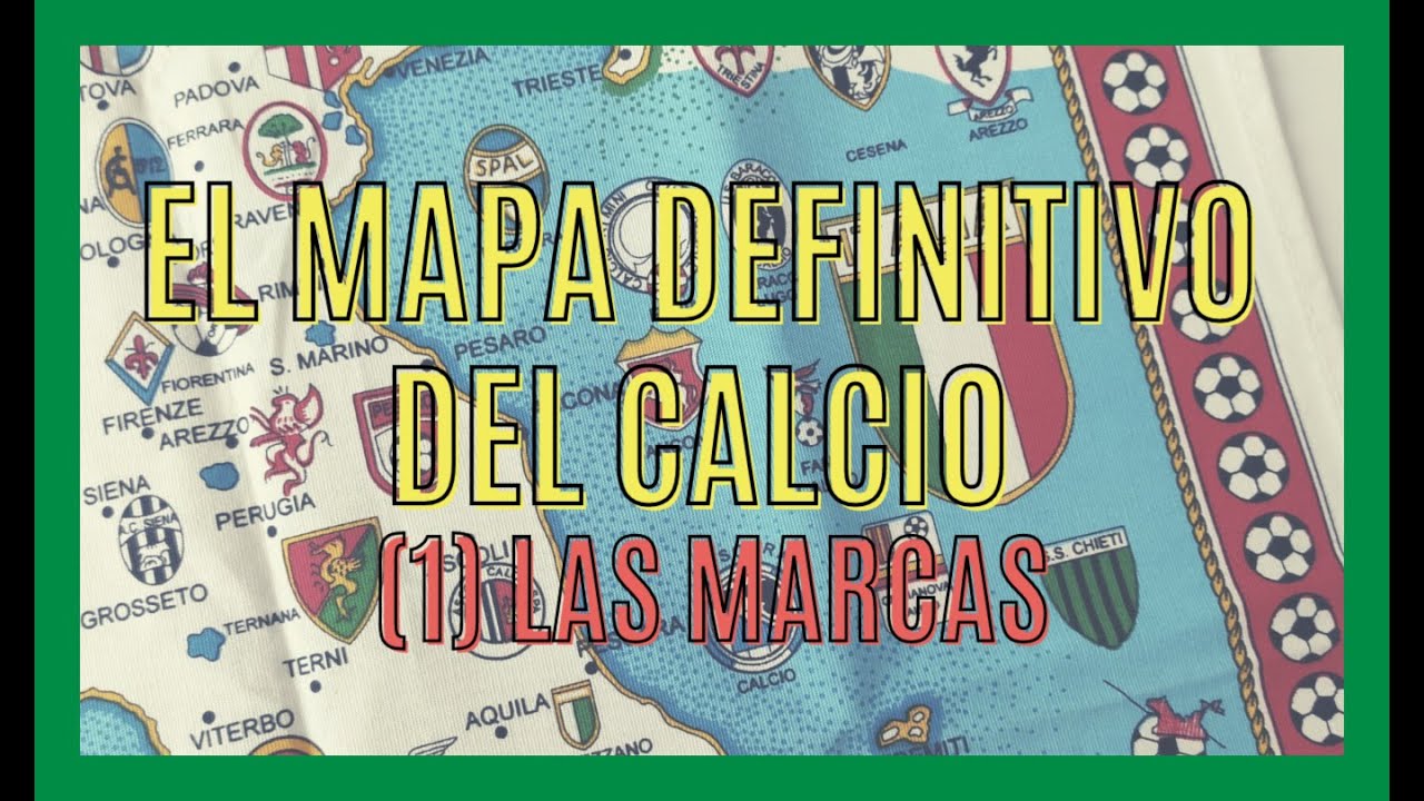 🌍 The definitive MAP of ITALIAN FOOTBALL #1 THE BRANDS - YouTube