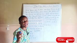 Father & Son Age Problem Explained Step-by-Step | Algebra Word Problems