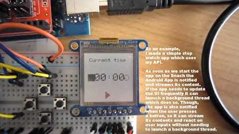 Snach - A DIY Smart Watch