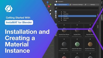 Getting Started with InstaMAT for Blender