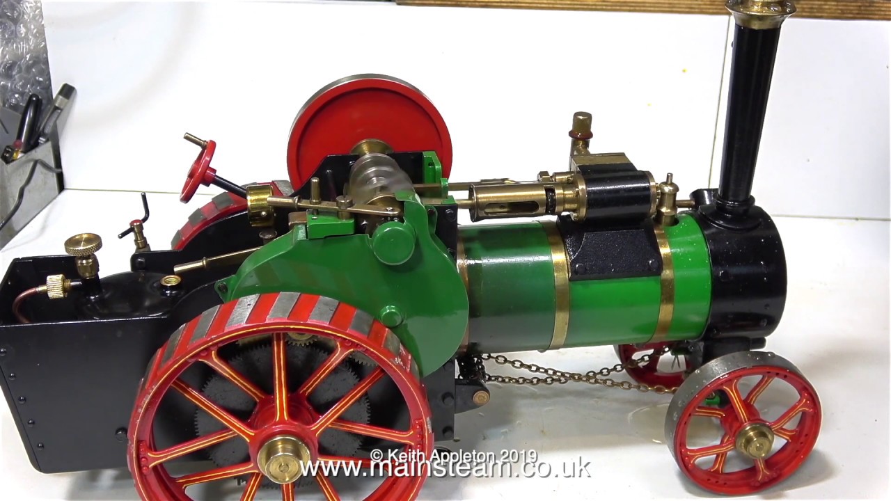 Model Steam Tractor