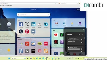 How install Pale moon browser and JAVA