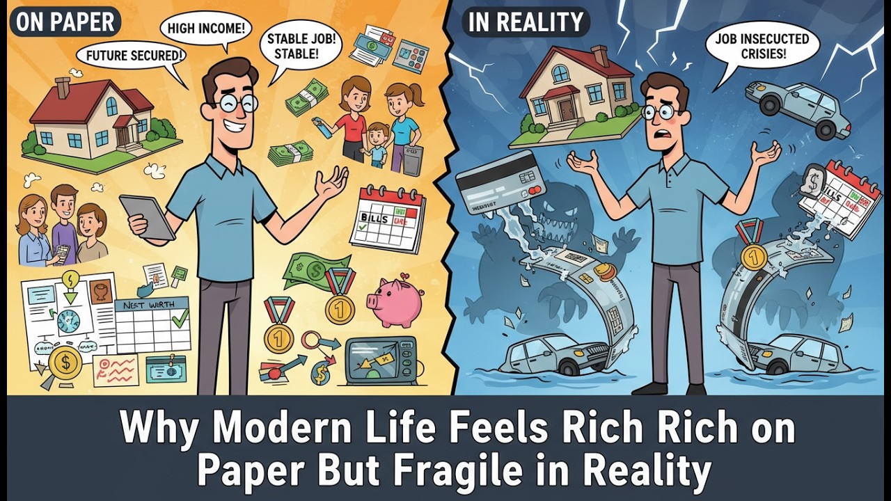 Why Modern Life Feels Rich on Paper But Fragile in Reality