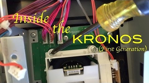 How I opened my Korg Kronos to repair a Joystick Pitch Bend Controller detuning problem