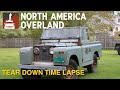 1964 land rover series iia time lapse north america overland