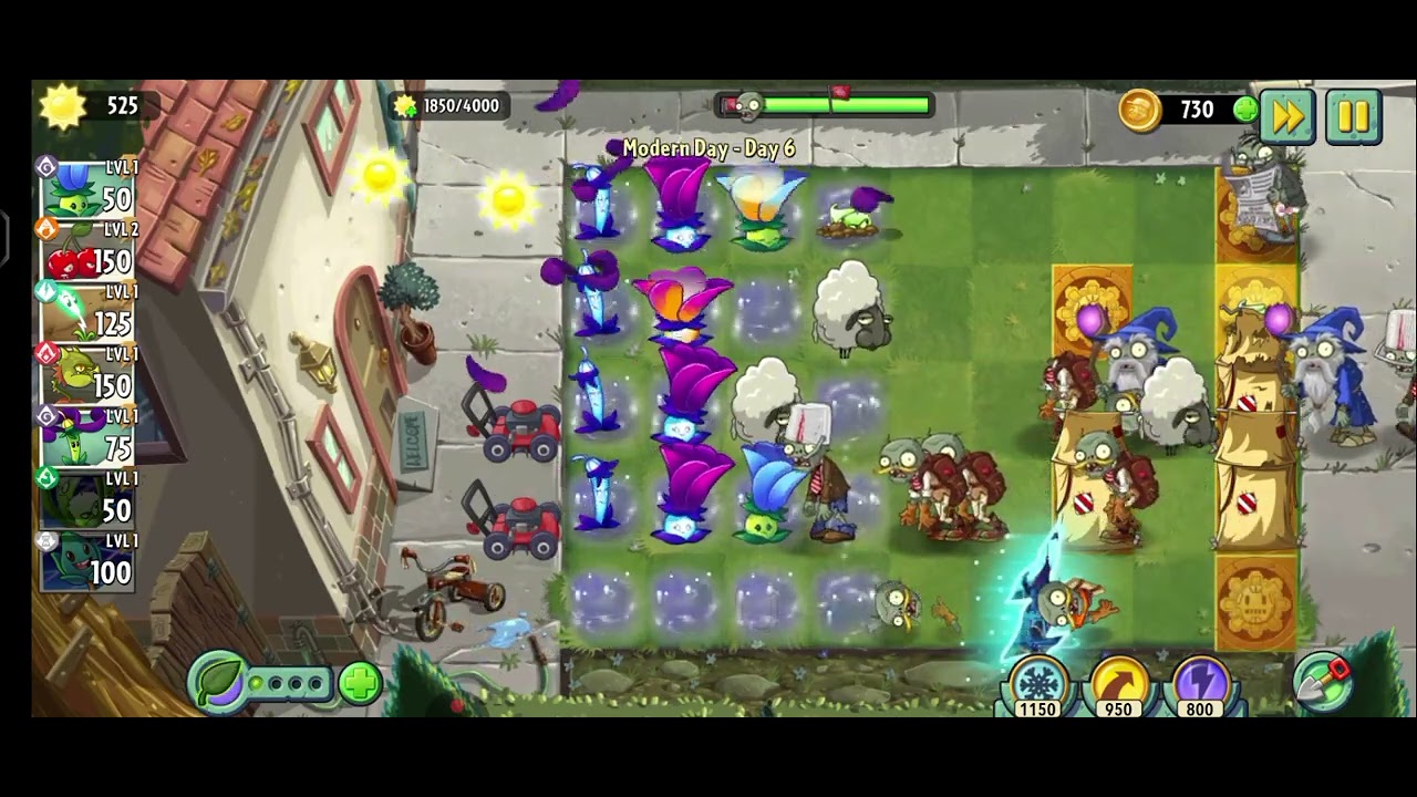 PLANTS VS ZOMBIES 2 MODERN DAY PART 6 #pvz2 - YouTube