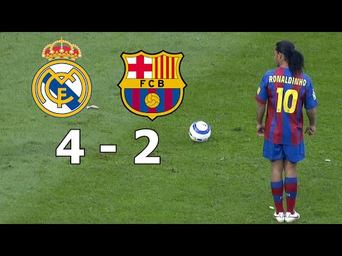 ►REAL MADRID 4-2 FC BARCELONA ◄ ▪ 2005/2006 Highlights Commentary ▪ HD