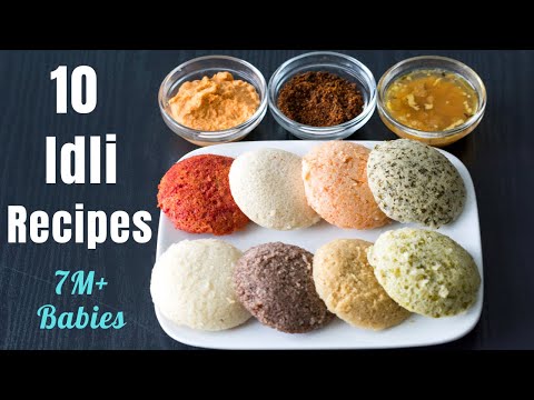10 Idli Recipes for 7M+ Babies | How to Introduce Idli to Babies | Probiotic | Baby Breakfast Dinner