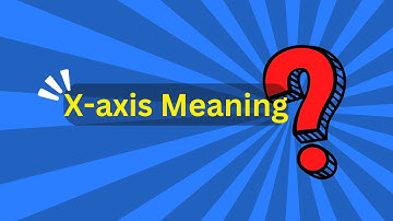 X-axis Meaning