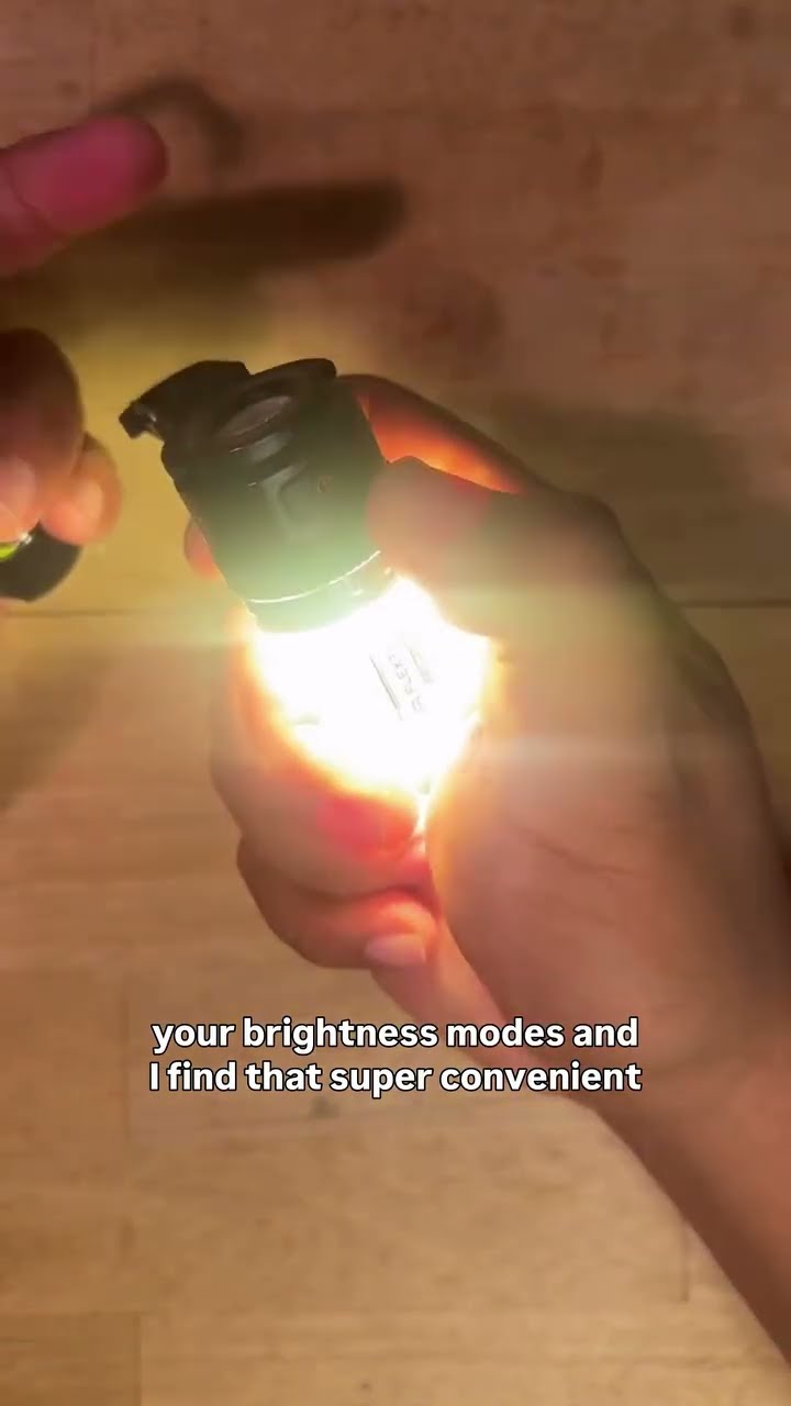 new camping light unlocked 😅 as I continue the dangle light