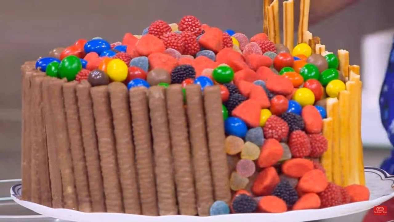 تورتة بركان الحلويات | سالي فؤاد