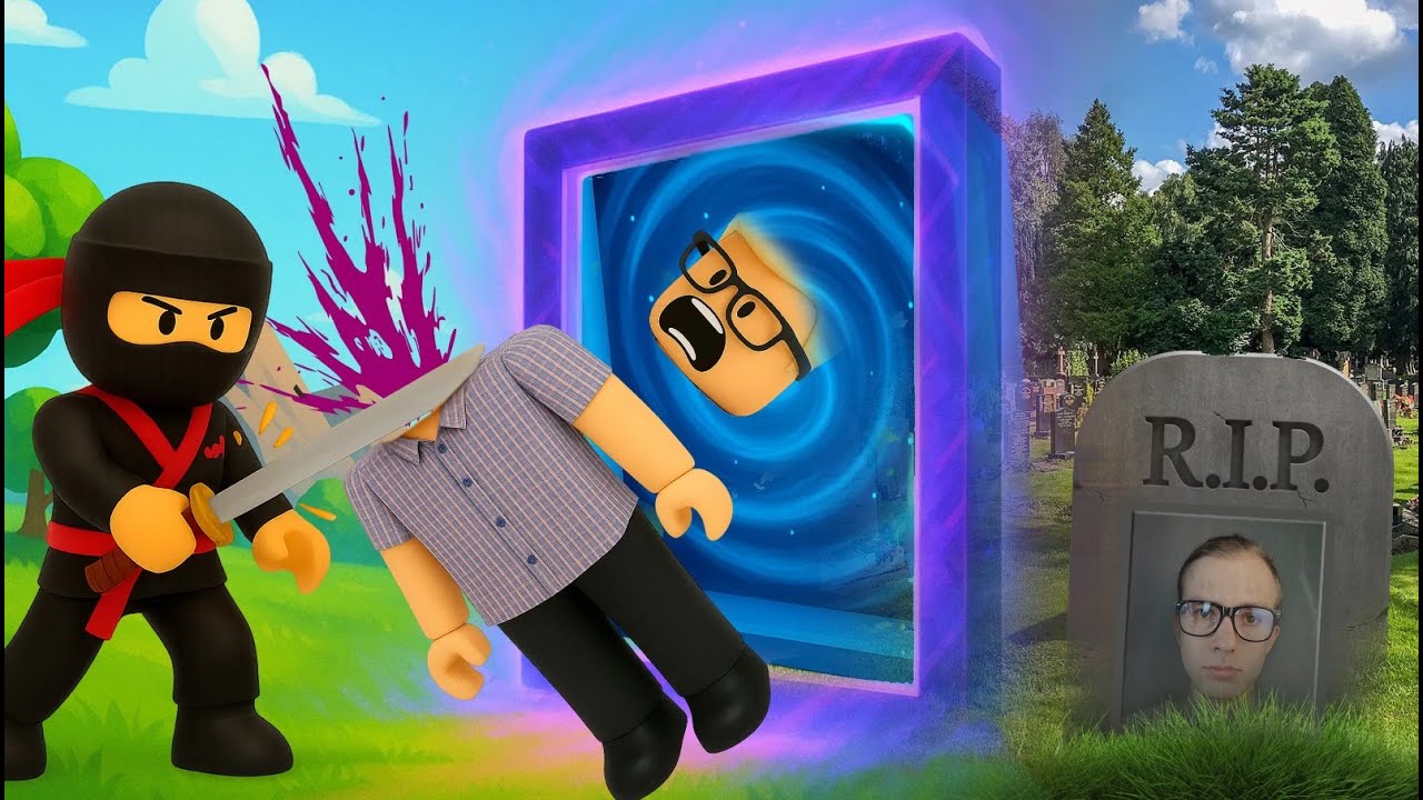 МЫ ЧУТЬ НЕ УМЕРЛИ В РОБЛОКСЕ ПО-НАСТОЯЩЕМУ 😱