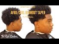 *FULL TUTORIAL HD* THE RICH BARBER MIXTAPE VOL. 1 - AFRO BLOWOUT TAPER BY TY BARBER SIGN