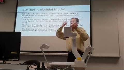 CSCI262 Tutorial - BLP (Bell–LaPadula Model)
