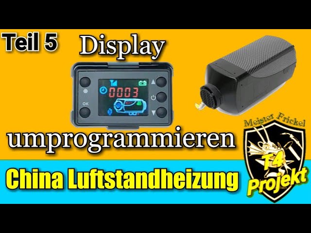 Abgastemperaturen / Hitzeschutz - 5KW China Standheizung 