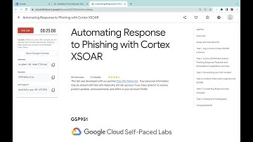 Automating Response to Phishing with Cortex XSOAR || #qwiklabs || #GSP951 ||  [With Explanation🗣️]