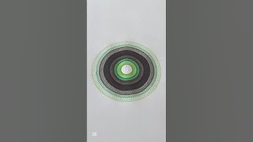 Amazing 🤩 #spirograph #noise #impossible #satisfying #pattern #relaxing #asmr #shorts #viralshorts