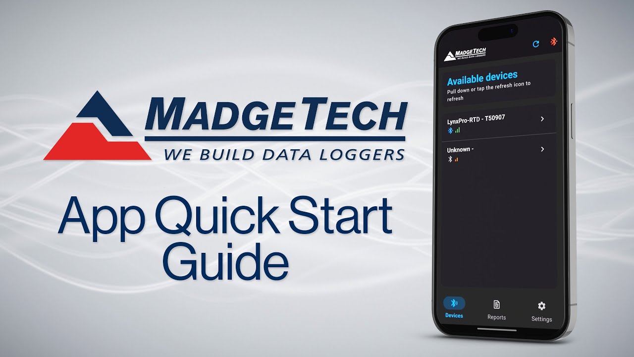 MadgeTech App Quick Start Guide - YouTube
