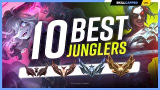 Top 10 BEST Junglers For Climbing Out Of Low Elo  League of Legends