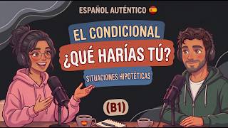 Conditional Tense & Polite Requests Level B1  Español Auténtico screenshot 1