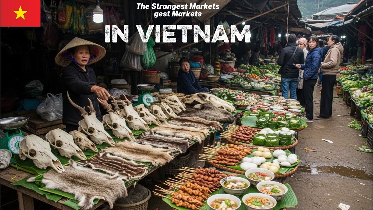 Peaceful Vietnam Village Morning Market 🇻🇳 | Rural Life Ambience & ASMR Sounds