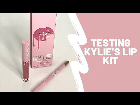 I'm finally trying the Kylie Jenner lip kit - I KNOW I'M LATE!! | Youtube
