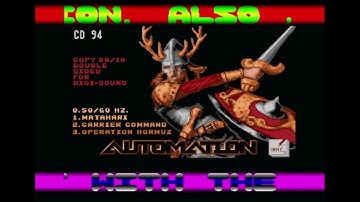 Atari ST Compacted Disk (CD) Scrollers [365] Automation CD #094