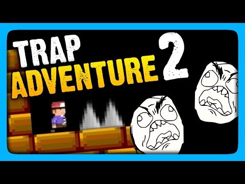 Видео: Trap Adventure 2 Прохождение - ИГРА-ТРОЛЛЬ ВЕРНУЛАСЬ! 😱