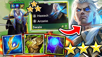 This RE-ROLL SWAIN & FRIENDS Strategy is BROKEN! - TFT SET 6.5 Guide Teamfight Tactics Best Comps