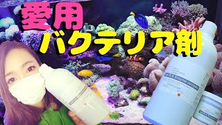 【アクアリウム】添加剤✨海水魚水槽バクテリア剤レビュー❗️愛用のハンナ化粧品✨my marine aquarium MOAMOAちゃんねる