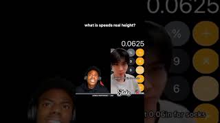 Speed’s real height gets exposed!